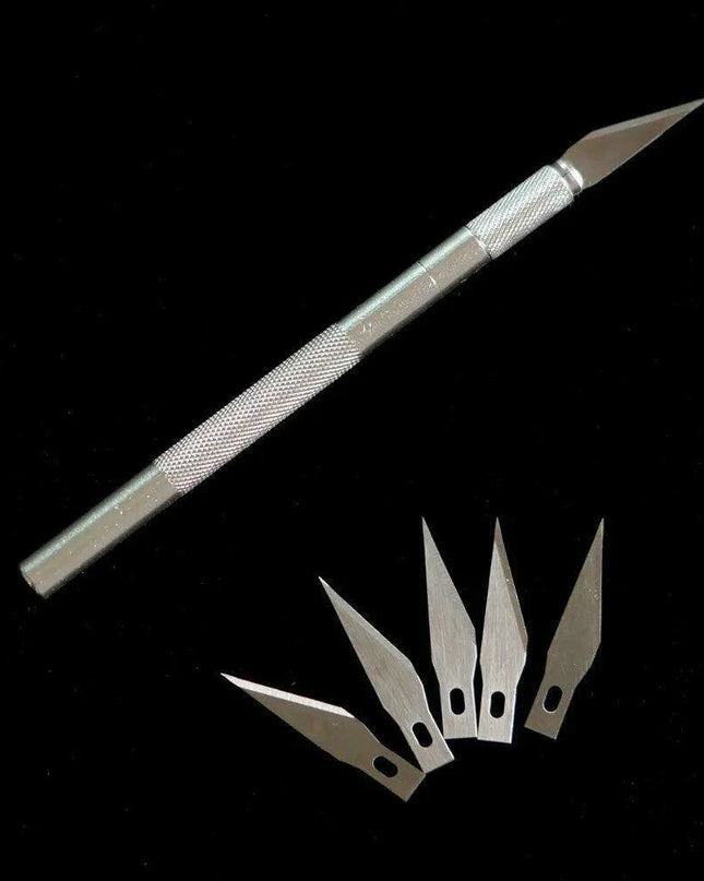 Artisan Bread Carving Tool Set with Precision Knife and 6 Sculpting Blades