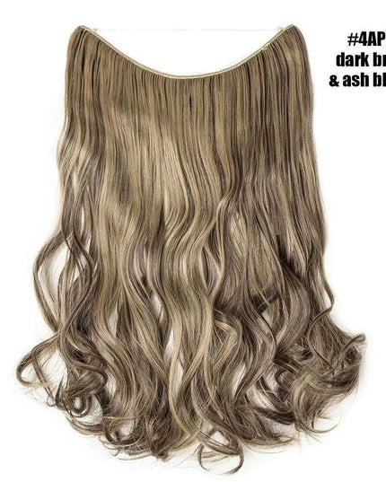 Glamorous Transformation: Discover the Magic of Invisible Wire Hair Extensions