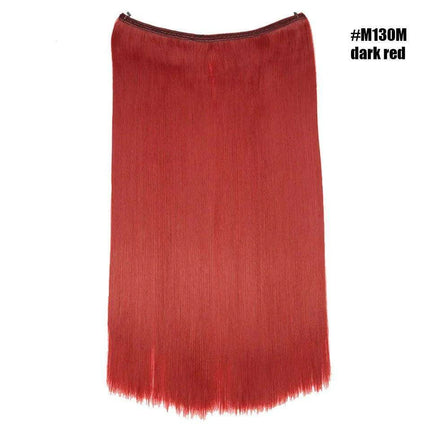 Glamorous Transformation: Discover the Magic of Invisible Wire Hair Extensions