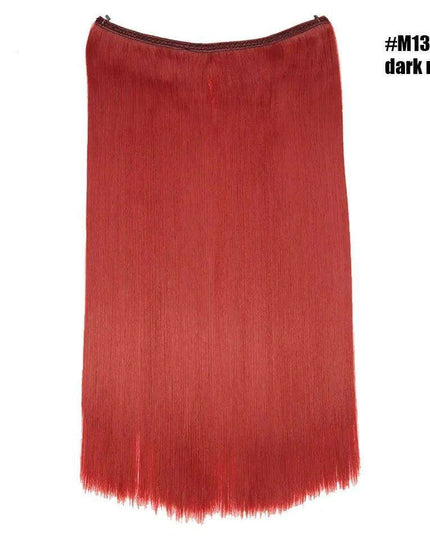 Glamorous Transformation: Discover the Magic of Invisible Wire Hair Extensions