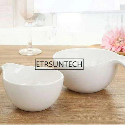 30-Piece Elegant Melamine Ramen Bowls Set with Comfortable Handles for Soup and Rice