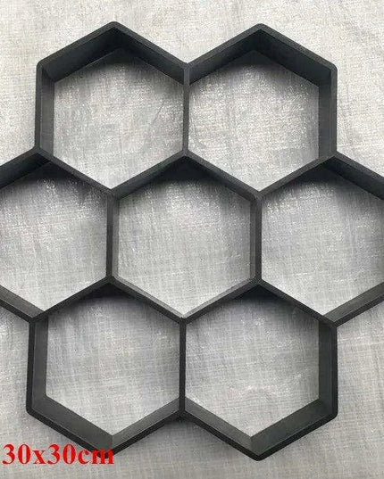 DIY Garden Pathway Mold for Paving Stones - Create Custom Walkways with Manually Crafted Concrete Slabs
