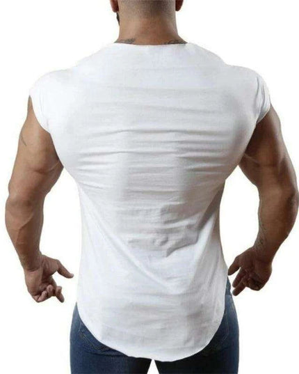 Men's Performance Sleeveless Gym Tank - Summer Bodybuilding Vest for Active Lifestyles