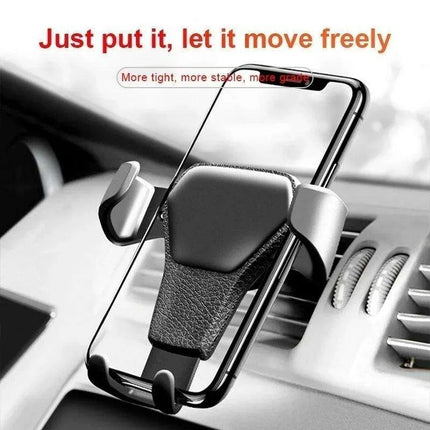 Gravity-Driven Hands-Free Car Phone Holder: Your Essential Roadside Companion