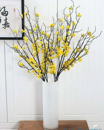 Stunning 90 cm Faux Winter Jasmine Branch for Elegant Home Decor