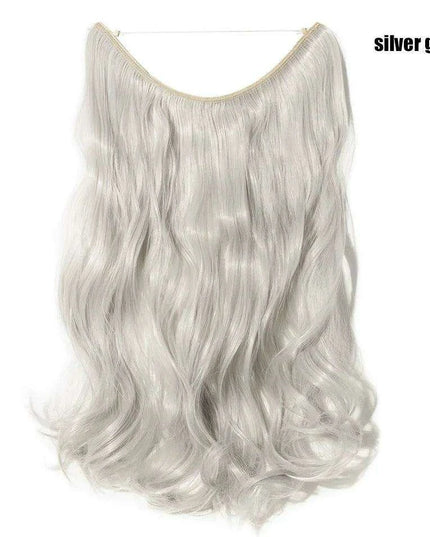 Glamorous Transformation: Discover the Magic of Invisible Wire Hair Extensions