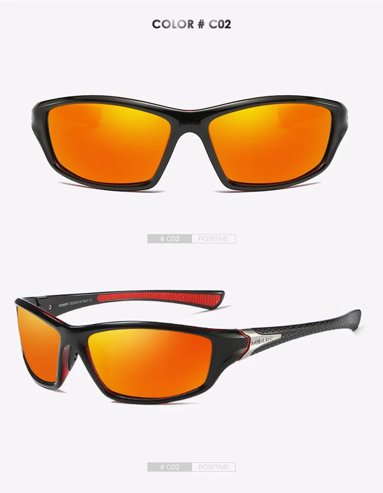 Classic Men's Polarized Sunglasses with UV Protection - Timeless Style and Ultimate Eye Shield