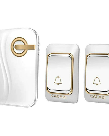 Waterproof Wireless Doorbell System with 200M Range, Customizable Volume, and 36 Melodies