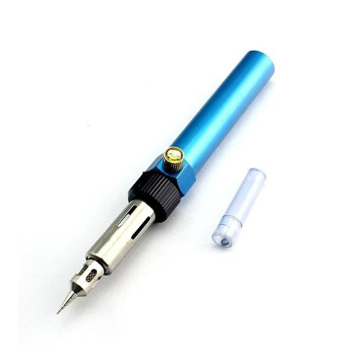 Portable Butane Soldering Iron and Hot Air Gun Kit - Wireless Soldering Tool for DIY and Renovation