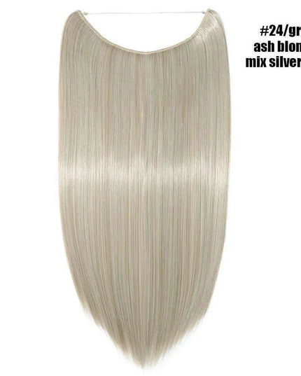 Glamorous Transformation: Discover the Magic of Invisible Wire Hair Extensions