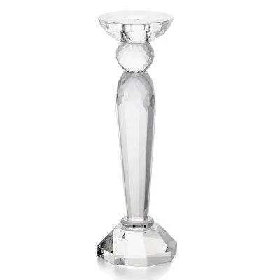 Sophisticated Transparent Glass Candle Holders for Elegant Home and Event Ambiance