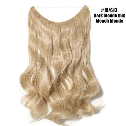 Glamorous Transformation: Discover the Magic of Invisible Wire Hair Extensions