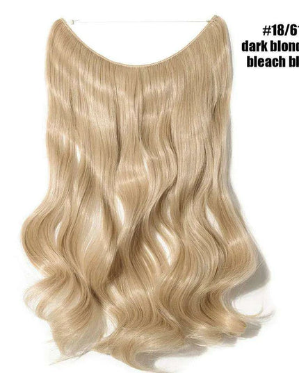 Glamorous Transformation: Discover the Magic of Invisible Wire Hair Extensions