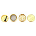 Deluxe Alloy Metal Herb and Spice Grinder for Ultimate Flavor Extraction