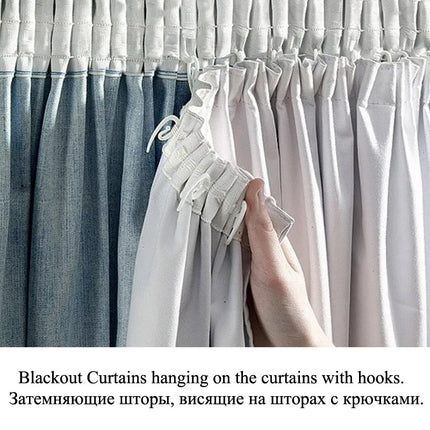MAKEHOME Thermal Blackout Curtains - White, Energy Efficient Drapes