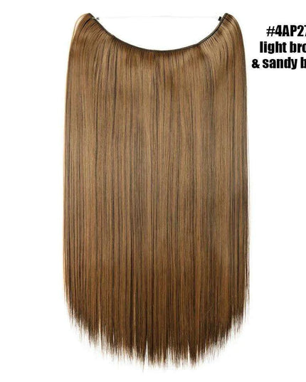 Glamorous Transformation: Discover the Magic of Invisible Wire Hair Extensions