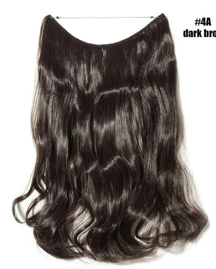 Glamorous Transformation: Discover the Magic of Invisible Wire Hair Extensions