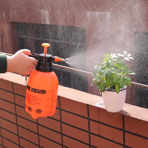 Versatile Handheld Garden Pump Sprayer with Adjustable Nozzle - 2L/3L Capacity