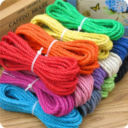 Vibrant Sisal Rope Collection: 14 Colorful Choices for Crafting Fun and Feline Play