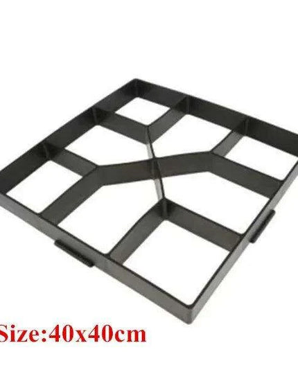 DIY Garden Pathway Mold for Paving Stones - Create Custom Walkways with Manually Crafted Concrete Slabs