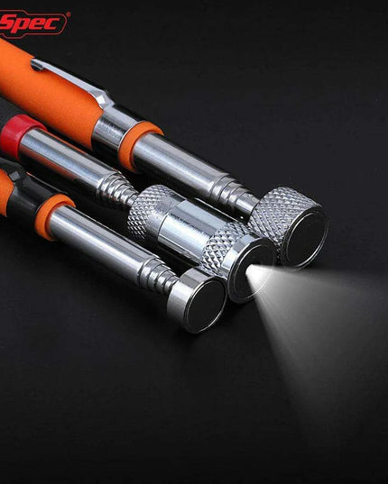 Heavy-Duty Telescopic Magnetic Pickup Tool - 8LB Capacity Stainless Steel Design