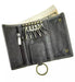 Sophisticated Leather Men's Coin Wallet with Car Remote Case & Key Holder