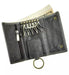 Leather Men's Multifunction Coin Wallet with Car Remote Case & Key Holder