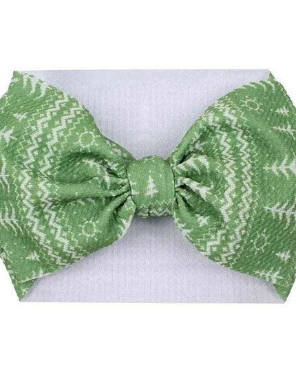 YANJIE 2023 Customizable Large Hair Bow Headband Set for Kids