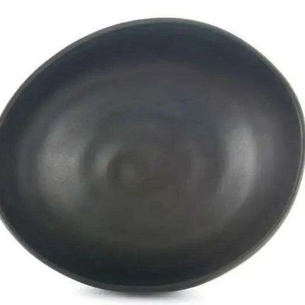 30-Piece Elegant Black Frosted Melamine Ramen Bowl Set - Essential for Gourmet Dining and Korean Cuisine