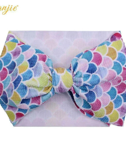 YANJIE 2023 Customizable Large Hair Bow Headband Set for Kids