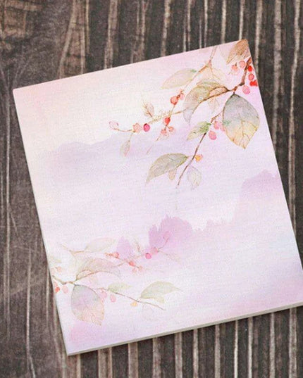 Retro Cartoon Tear-off Notepad - A Must-Have for Stationery Collectors