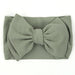Chic Oversized Bow Turban Headband for Fashion-Forward Baby Girls