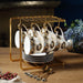 Elegant Bone China Coffee Cup Set for Luxurious Indulgence