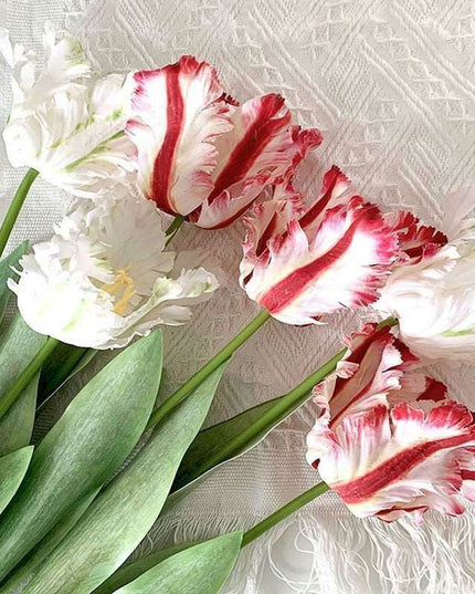 Lifelike Silk Flower Arrangement - Elegant Artificial Bouquet for Every Celebration