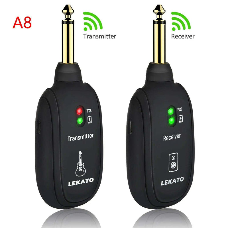 Wireless Guitar System Pro: Advanced Transmission, Long Range, and Rechargeable Technology