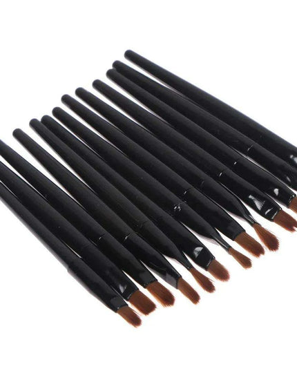 Professional 50-Piece Disposable Lip Brush Set for Makeup Artistry - Precision Applicator Kit