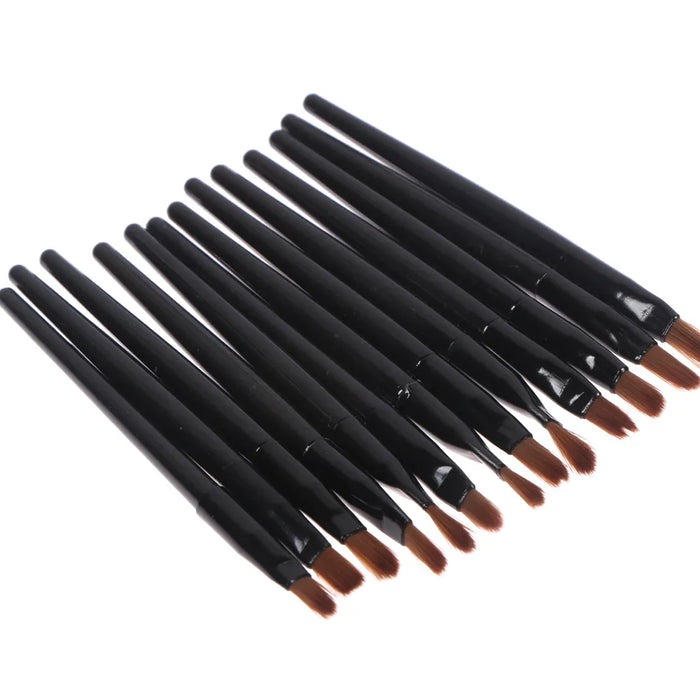 Professional Disposable Lip Brush Applicators - 50-Piece Set for Precision Lip Gloss Application