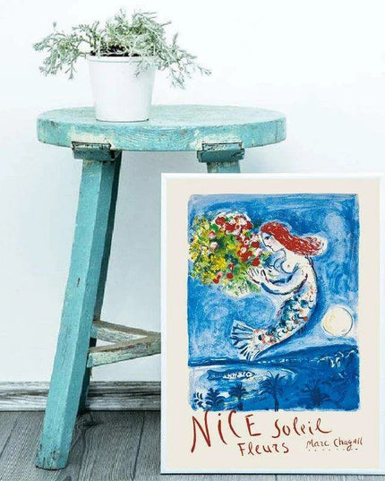 Coastal Tranquility: Nordic Abstract Art & Typography Collection