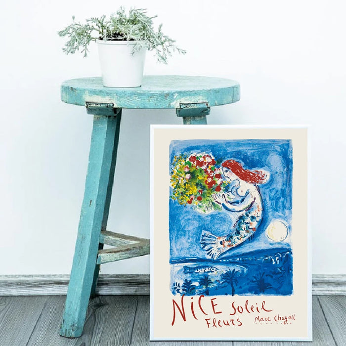 Coastal Serenity Abstract Art Set with Typography Prints and Scandinavian Style