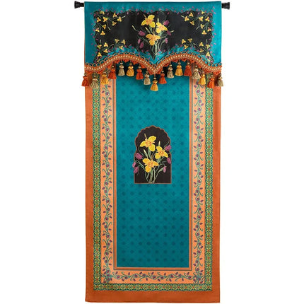 Luxury Insulated Velvet Curtains – Blue, 70–80 cm Wide