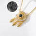 Personalized Dream Catcher Necklace - Meaningful Stainless Steel Gift for Friends with Custom Engraving