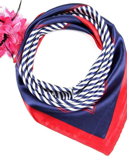 Elegant Satin Head Scarf: Versatile Wrap for Modern Women