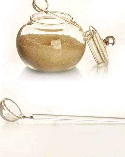 Elegant 250ml Glass Spice and Candy Jar - Chic Home Storage Solution