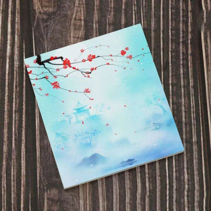 Retro Cartoon Tear-off Notepad - A Must-Have for Stationery Collectors