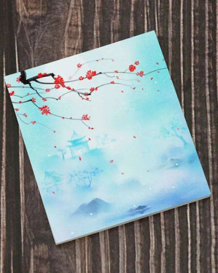 Retro Cartoon Tear-off Notepad - A Must-Have for Stationery Collectors