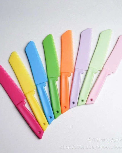 Colorful Junior Chef Knife Set for Safe Culinary Adventures