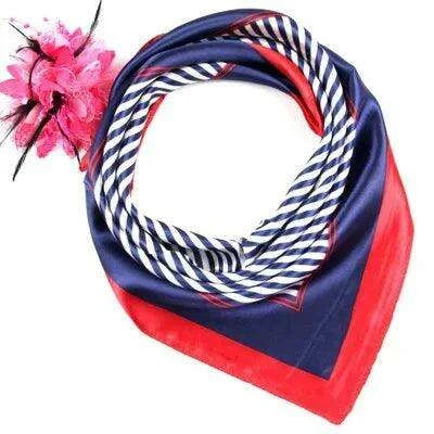Elegant Satin Head Scarf: Versatile Wrap for Modern Women