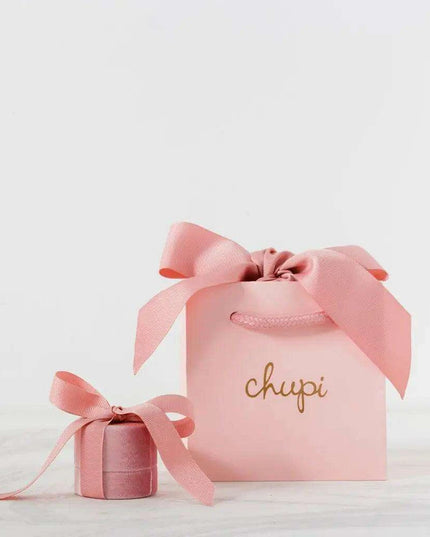 Sophisticated Custom Pink Jewelry Gift Bags with Gold Foil Logo - 500 Pieces