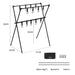 Compact Folding Aluminum Camping Cooking Rack and Organizer for Outdoor Fun
