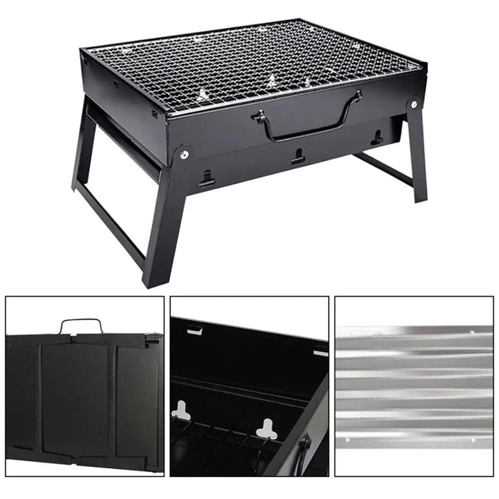 Compact Travel BBQ Grill for Outdoor Cooking Adventures